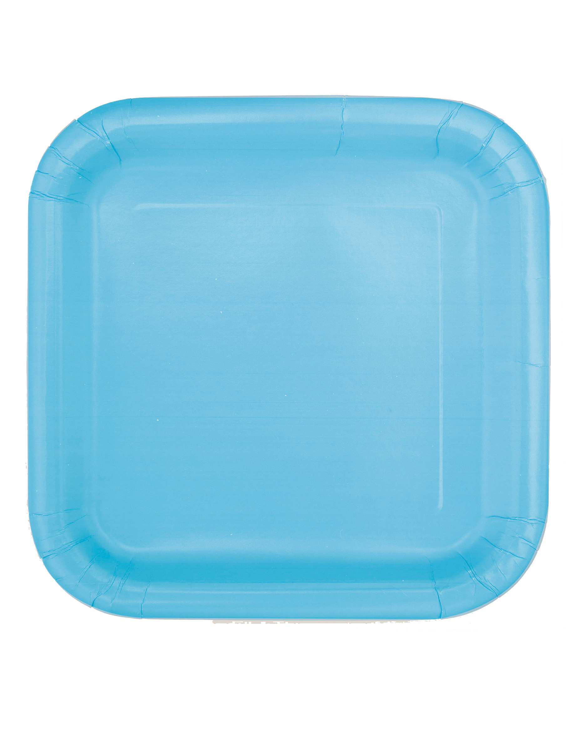 14 Pappteller Quadratisch Pastellblau Groß 22 cm 14 Pappteller Quadratisch Pastellblau Groß 22 cm von UNIQUE