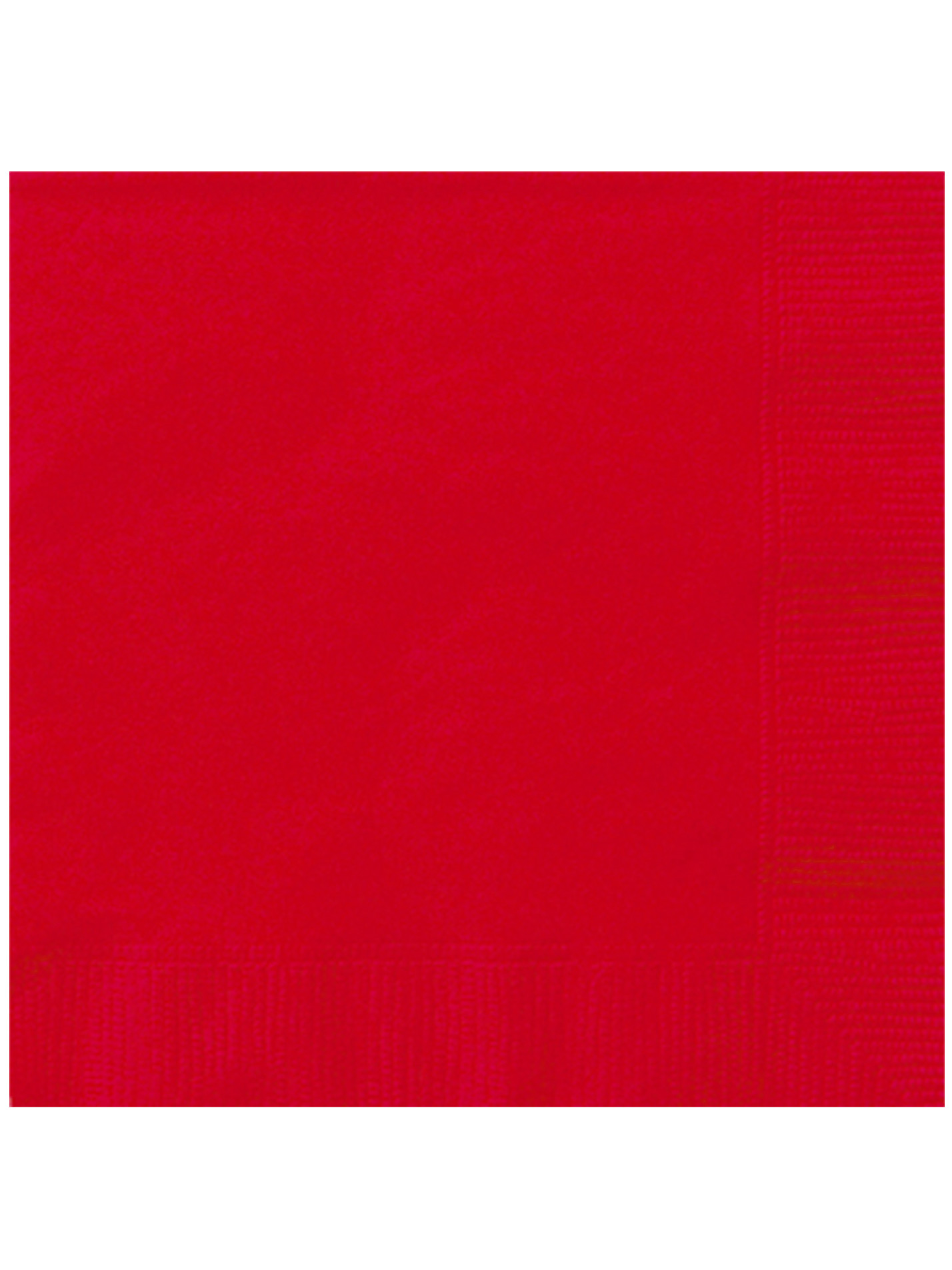 20 Papierservietten Rot 33 x 33 cm 20 Papierservietten Rot 33 x 33 cm von UNIQUE