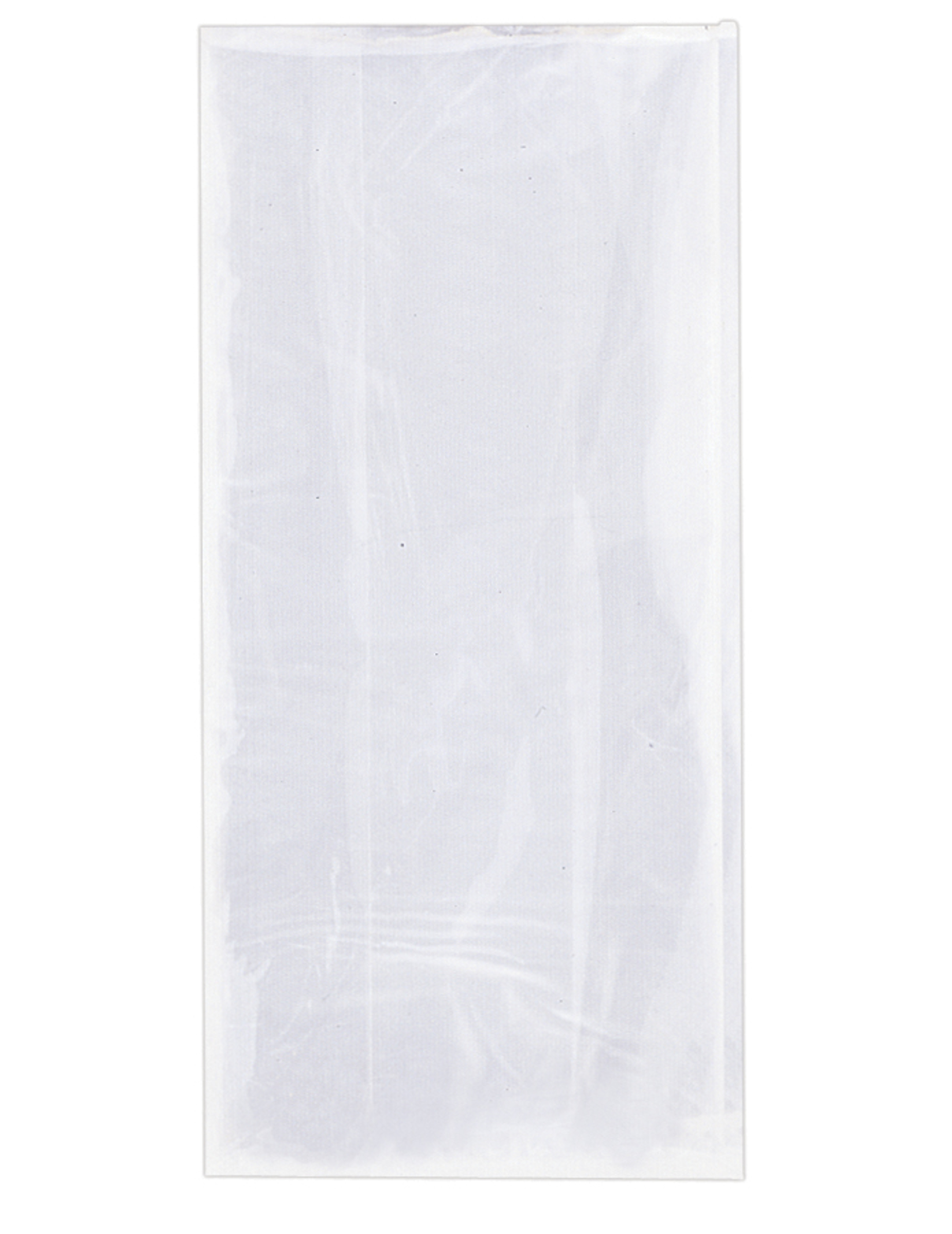 30 transparente Kunststoff-Beutel für Lebensmittel 13 x 30 cm mit Verschlüssen von UNIQUE