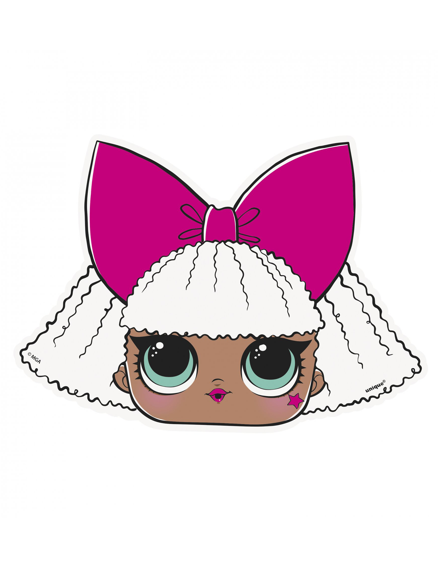 8 Einladungskarten LOL Surprise Karton 8 Einladungskarten LOL Surprise Karton von UNIQUE