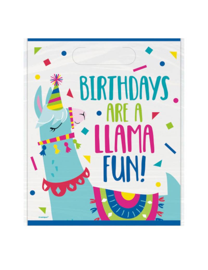 8 Lama Geschenktüten für Kindergeburtstage 8 Lama Geschenktüten für Kindergeburtstage von UNIQUE