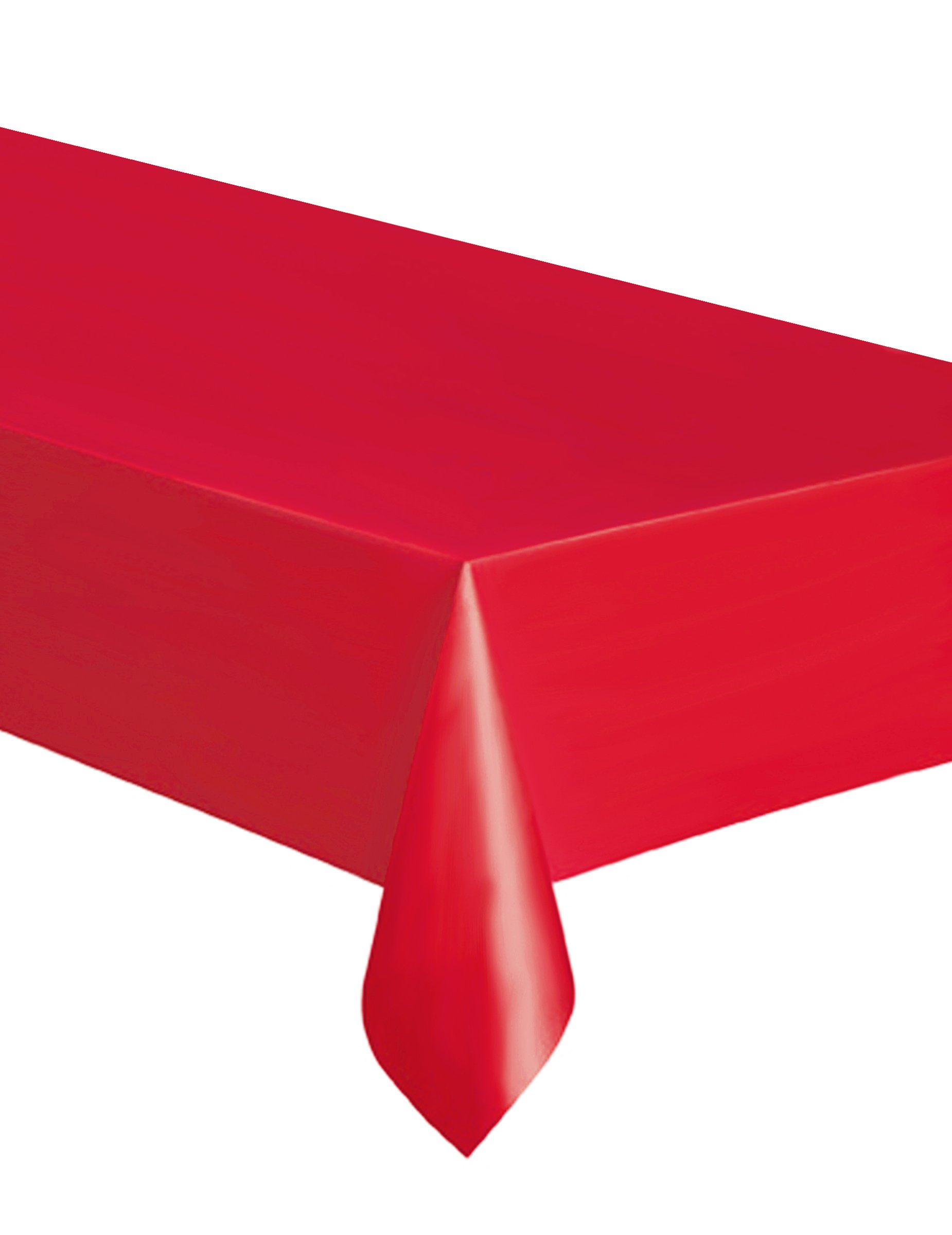 Einweg-Tischdecke rot 137x274cm von UNIQUE