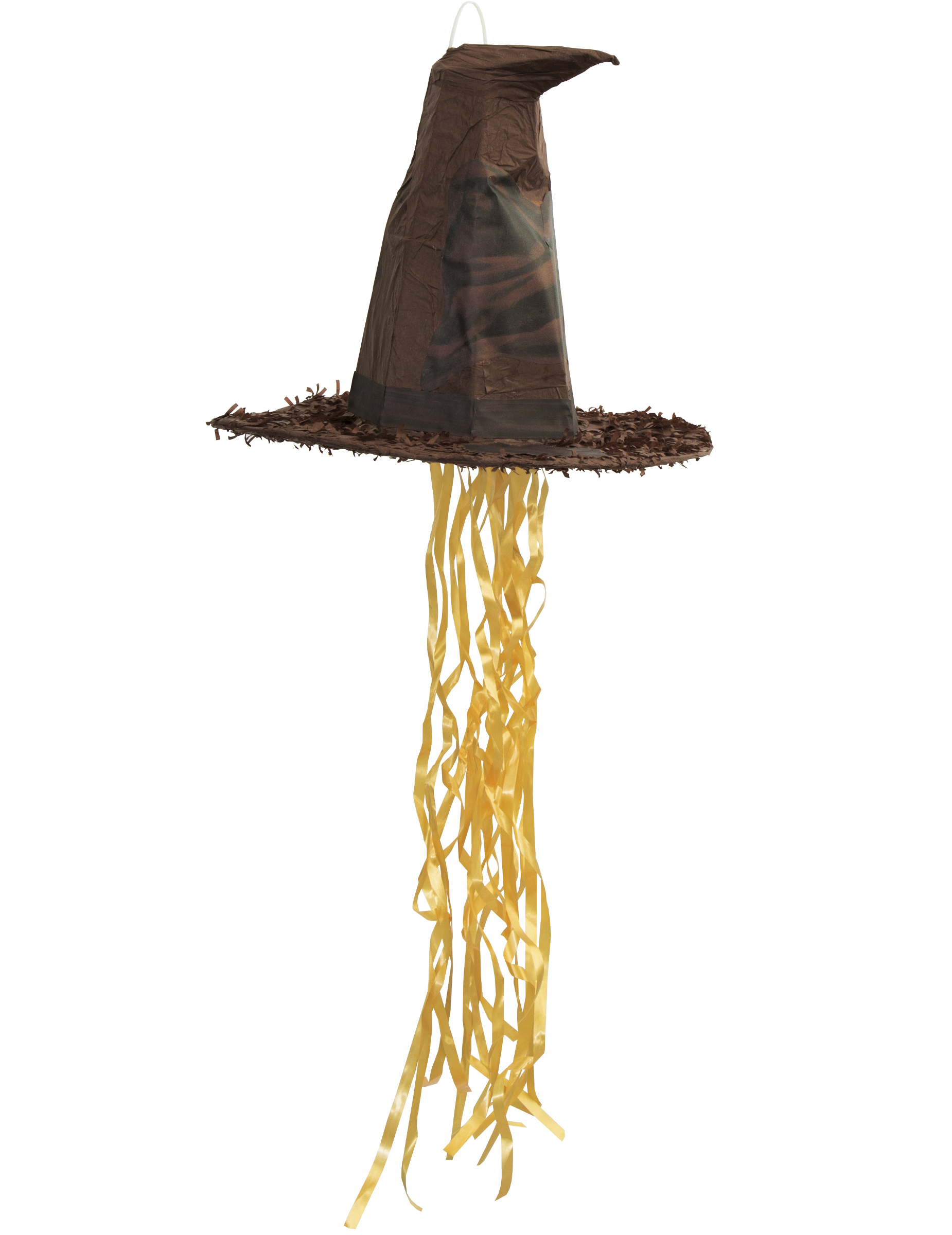 Harry Potter-Piñata Der sprechende Hut Deko braun 45cm von UNIQUE