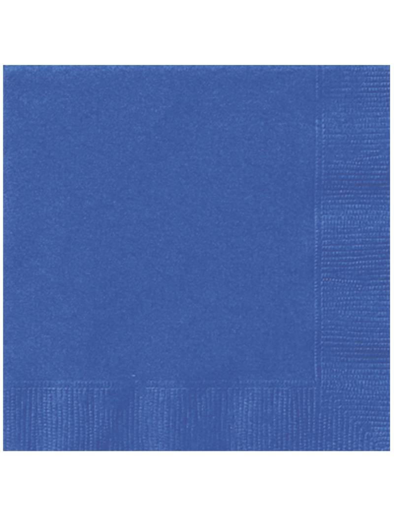 Papierservietten 20 Stück blau 33 x 33 cm von UNIQUE