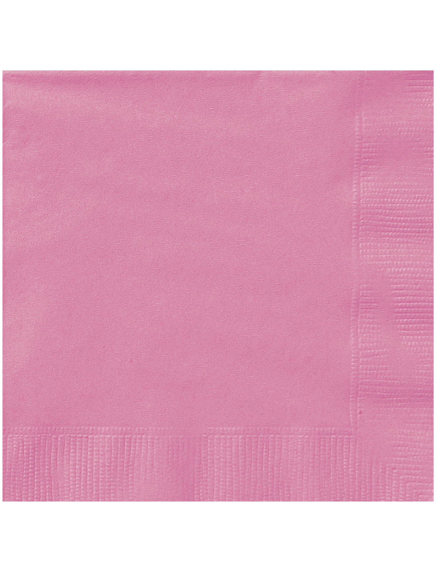 Papierservietten Party-Tischdeko 20 Stück rosa 33 x 33cm von UNIQUE