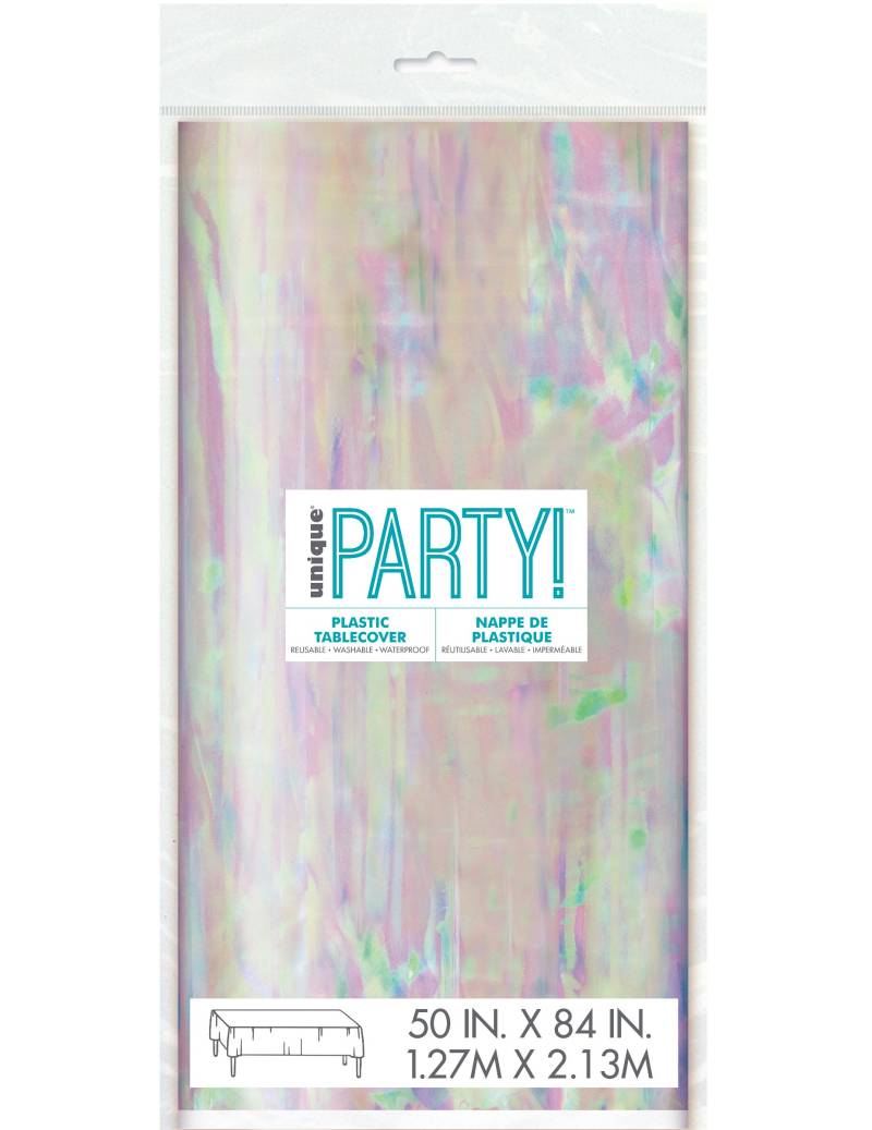 Plastiktischdecke Irisierend 127 x 213 cm von UNIQUE