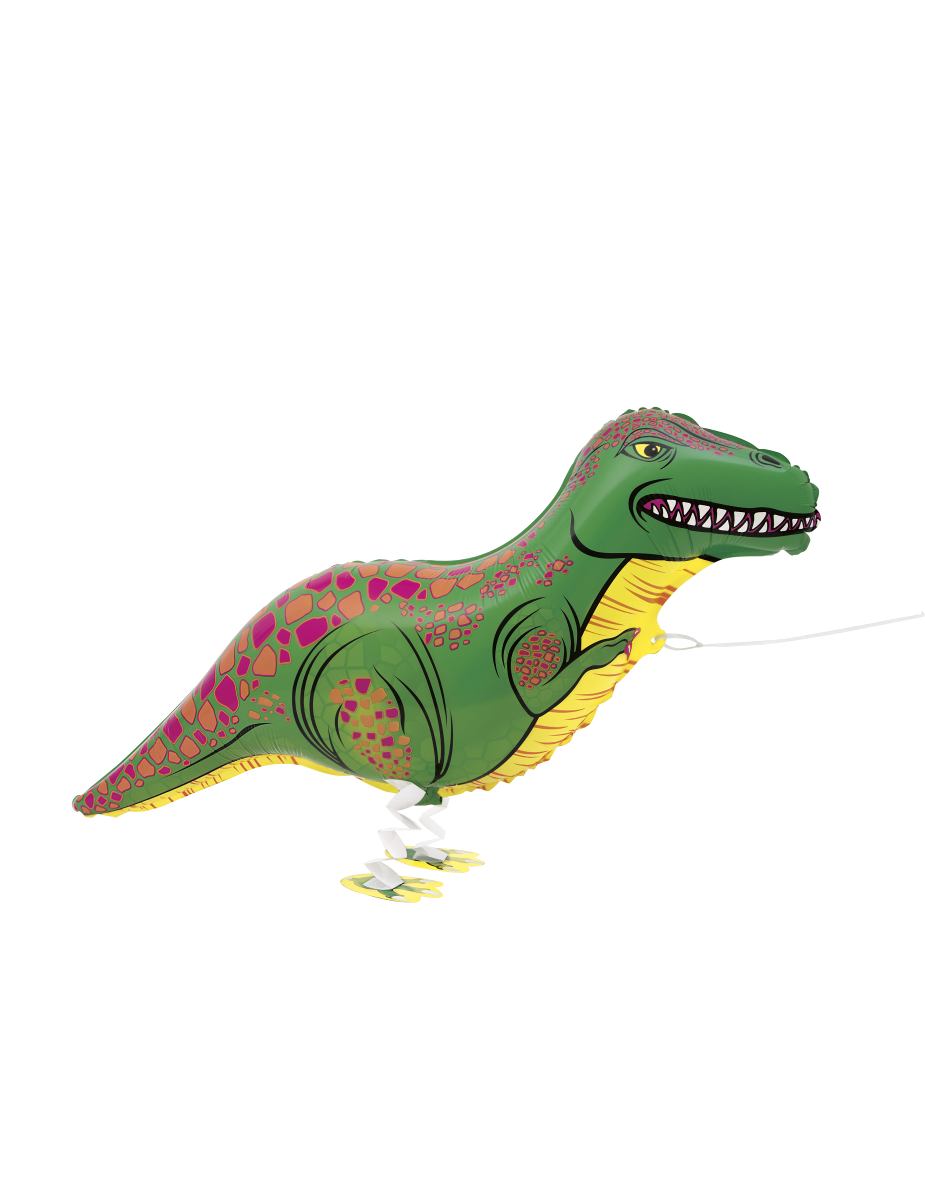 T-Rex Aluminiumballon bunt 88,9 cm T-Rex Aluminiumballon bunt 88,9 cm von UNIQUE