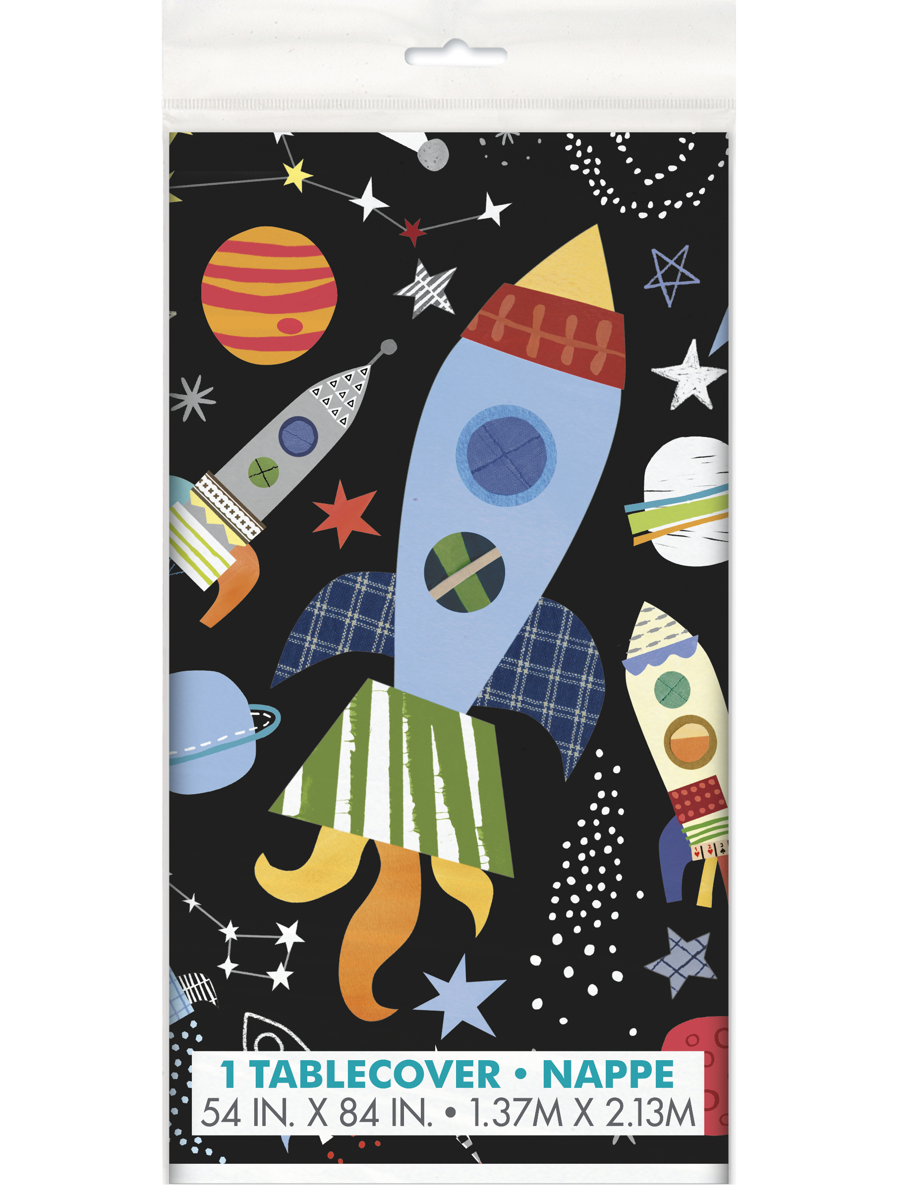 Universum-Tischdecke Partydeko bunt 137x213cm Universum-Tischdecke Partydeko bunt 137x213cm von UNIQUE