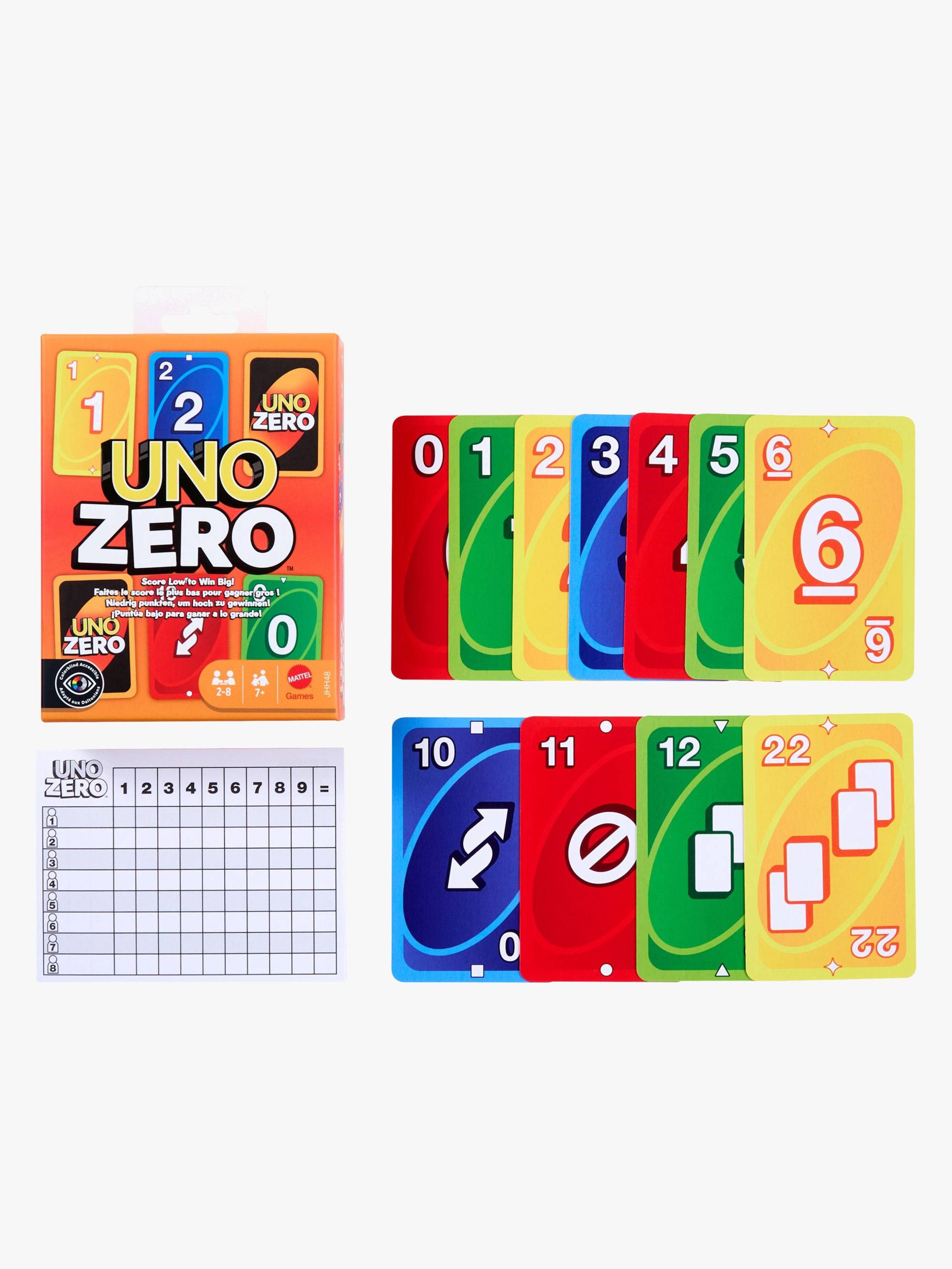 UNO Zero Kartenspiel von UNO