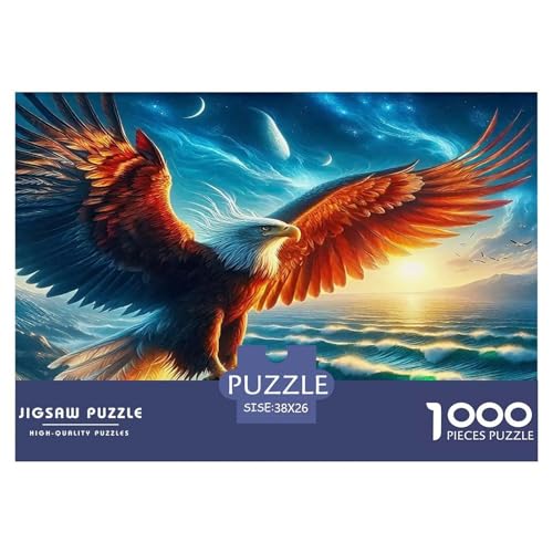 Adler Puzzle 1000 Teile Schwer Puzzle Spielzeug Lernspiel Impossible Herausforderung Spielzeug Für Erwachsene Und Kinder Ab 12 Jahren 38x26cm/1000pcs Adler Puzzle 1000 Teile Schwer Puzzle Spielzeug Lernspiel Impossible Herausforderung Spielzeug Für Erwachsene Und Kinder Ab 12 Jahren 38x26cm/1000pcs von UNRXJZLVM