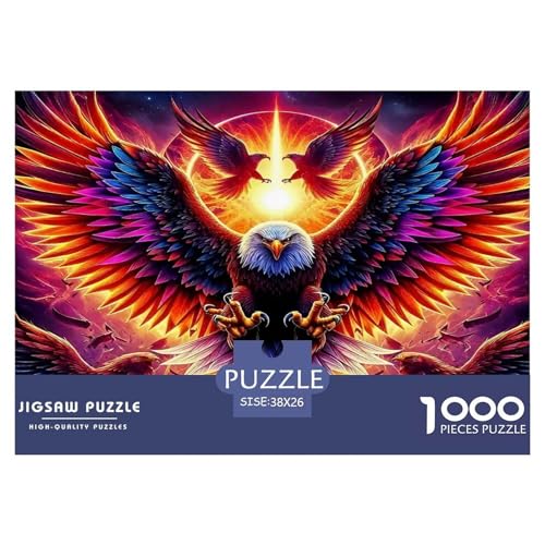 Adler Puzzle 1000 Teile Schwer Puzzle Spielzeug Lernspiel Impossible Herausforderungsspielzeug Für Erwachsene Und Kinder Ab 12 Jahren 38x26cm/1000pcs Adler Puzzle 1000 Teile Schwer Puzzle Spielzeug Lernspiel Impossible Herausforderungsspielzeug Für Erwachsene Und Kinder Ab 12 Jahren 38x26cm/1000pcs von UNRXJZLVM