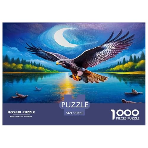 Adler Puzzles 1000 Teile Schwer Puzzle Spielzeug Lernspiel Impossible Herausforderungsspielzeug Für Erwachsene Und Kinder Ab 12 Jahren 70x50cm/1000pcs Adler Puzzles 1000 Teile Schwer Puzzle Spielzeug Lernspiel Impossible Herausforderungsspielzeug Für Erwachsene Und Kinder Ab 12 Jahren 70x50cm/1000pcs von UNRXJZLVM