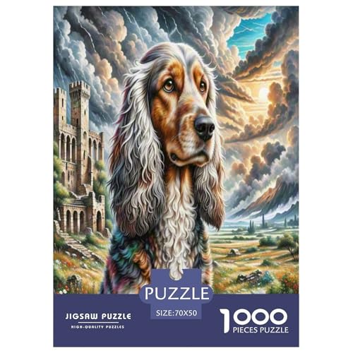 Afghanischer Hund Puzzle 1000 Teile Schwer Puzzle Spielzeug Lernspiel Impossible Herausforderung Spielzeug Für Erwachsene Und Kinder in Bewährter 70x50cm/1000pcs von UNRXJZLVM