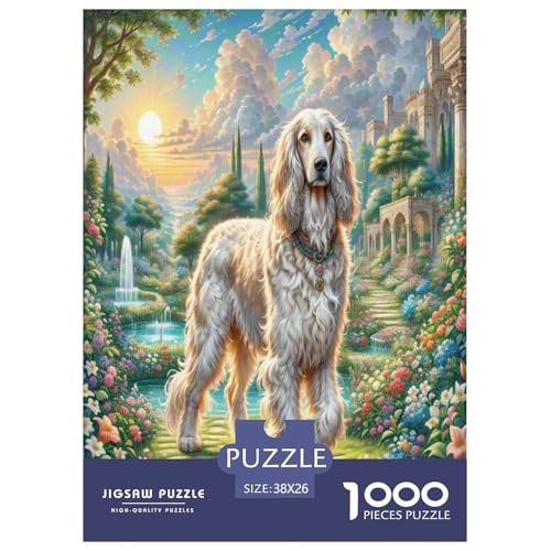 Afghanischer Hund Puzzle 1000-teilige Schwer Puzzle Spielzeug Lernspiel Impossible Herausforderung Spielzeug Für Erwachsene Und Kinder Ab 14 Jahren 38x26cm/1000pcs Afghanischer Hund Puzzle 1000-teilige Schwer Puzzle Spielzeug Lernspiel Impossible Herausforderung Spielzeug Für Erwachsene Und Kinder Ab 14 Jahren 38x26cm/1000pcs von UNRXJZLVM