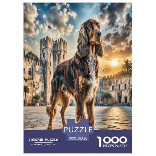 Afghanischer Hund Puzzles 1000 Teile Schwer Puzzle Spielzeug Lernspiel Impossible Herausforderung Spielzeug Für Erwachsene Kinder 38x26cm/1000pcs von UNRXJZLVM