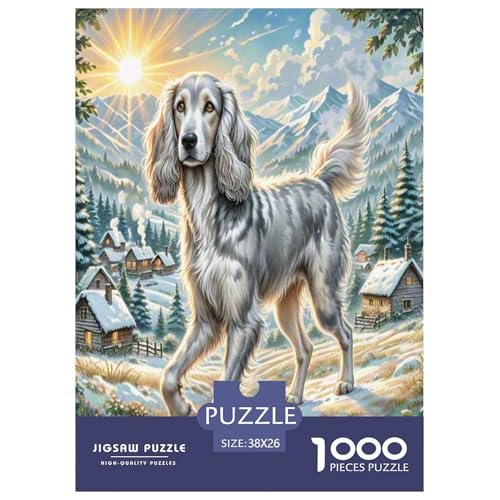 Afghanischer Hund Puzzles 1000 Teile Schwer Puzzle Spielzeug Pädagogisches Spiel Impossible Herausforderung Spielzeug Für Erwachsene Und Kinder in Bewährter 38x26cm/1000pcs Afghanischer Hund Puzzles 1000 Teile Schwer Puzzle Spielzeug Pädagogisches Spiel Impossible Herausforderung Spielzeug Für Erwachsene Und Kinder in Bewährter 38x26cm/1000pcs von UNRXJZLVM