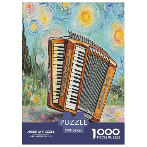 Akkordeon Puzzles 1000 Teile Schwer Puzzle Spielzeug Lernspiel Impossible Herausforderungsspielzeug Für Erwachsene Und Kinder in Bewährter 38x26cm/1000pcs Akkordeon Puzzles 1000 Teile Schwer Puzzle Spielzeug Lernspiel Impossible Herausforderungsspielzeug Für Erwachsene Und Kinder in Bewährter 38x26cm/1000pcs von UNRXJZLVM