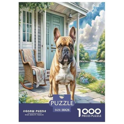 Amerikanische Bulldog Puzzle 1000 Teile Schwer Puzzle Spielzeug Pädagogisches Spiel Impossible Herausforderungsspielzeug Für Erwachsene Kinder 38x26cm/1000pcs Amerikanische Bulldog Puzzle 1000 Teile Schwer Puzzle Spielzeug Pädagogisches Spiel Impossible Herausforderungsspielzeug Für Erwachsene Kinder 38x26cm/1000pcs von UNRXJZLVM