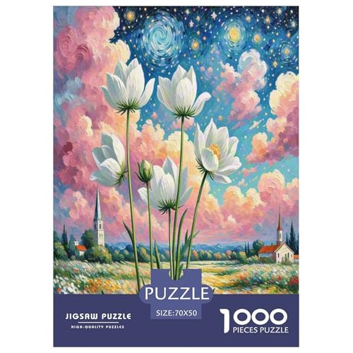 Anemone Puzzle 1000 Teile Schwer Puzzle Spielzeug Lernspiel Impossible Herausforderungsspielzeug Für Erwachsene Und Kinder in Bewährter 70x50cm/1000pcs von UNRXJZLVM