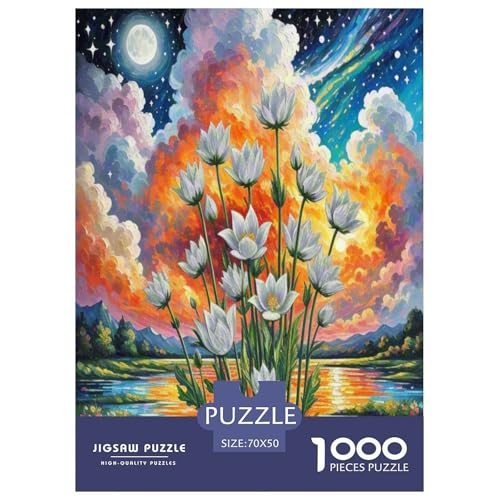 Anemone Puzzles 1000 Teile Schwer Puzzle Spielzeug Lernspiel Impossible Herausforderungsspielzeug Für Erwachsene Kinder 70x50cm/1000pcs von UNRXJZLVM