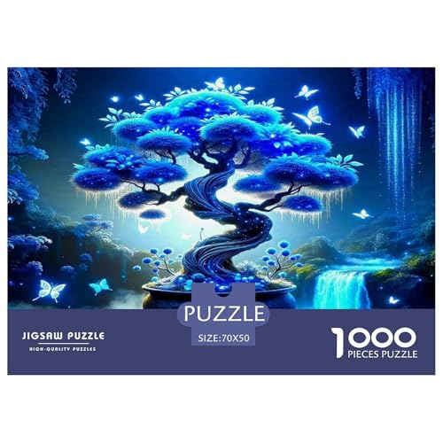 Baum des Lebens Puzzles 1000 Teile Schwer Puzzle Spielzeug Pädagogisches Spiel Impossible Herausforderung Spielzeug Für Erwachsene Und Kinder in Bewährter 70x50cm/1000pcs von UNRXJZLVM