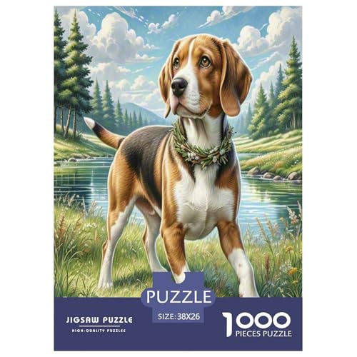 Beagle Puzzle 1000 Teile Schwer Puzzle Spielzeug Pädagogisches Spiel Impossible Herausforderungsspielzeug Für Erwachsene Und Kinder in Bewährter 38x26cm/1000pcs Beagle Puzzle 1000 Teile Schwer Puzzle Spielzeug Pädagogisches Spiel Impossible Herausforderungsspielzeug Für Erwachsene Und Kinder in Bewährter 38x26cm/1000pcs von UNRXJZLVM