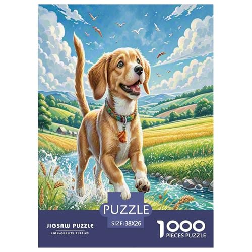 Beagle Puzzle 1000-teilige Schwer Puzzle Spielzeug Lernspiel Impossible Herausforderungsspielzeug Für Erwachsene Und Kinder Ab 14 Jahren 38x26cm/1000pcs Beagle Puzzle 1000-teilige Schwer Puzzle Spielzeug Lernspiel Impossible Herausforderungsspielzeug Für Erwachsene Und Kinder Ab 14 Jahren 38x26cm/1000pcs von UNRXJZLVM