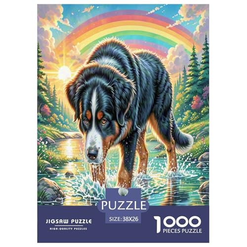 Berner Berghund Puzzle 1000-teilige Schwer Puzzle Spielzeug Lernspiel Impossible Herausforderungsspielzeug Für Erwachsene Kinder 38x26cm/1000pcs Berner Berghund Puzzle 1000-teilige Schwer Puzzle Spielzeug Lernspiel Impossible Herausforderungsspielzeug Für Erwachsene Kinder 38x26cm/1000pcs von UNRXJZLVM
