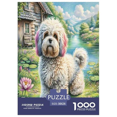 Bichon Frisé Puzzles 1000-teilige Schwer Puzzle Spielzeug Lernspiel Impossible Herausforderungsspielzeug Für Erwachsene Und Kinder in Bewährter 38x26cm/1000pcs Bichon Frisé Puzzles 1000-teilige Schwer Puzzle Spielzeug Lernspiel Impossible Herausforderungsspielzeug Für Erwachsene Und Kinder in Bewährter 38x26cm/1000pcs von UNRXJZLVM