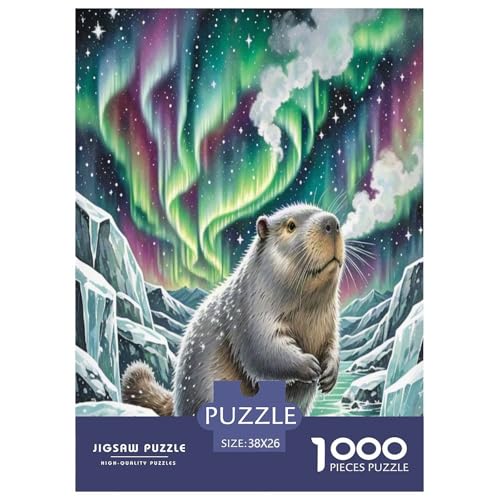 Bieber Puzzle 1000-teilige Schwer Puzzle Spielzeug Lernspiel Impossible Herausforderung Spielzeug Für Erwachsene Und Kinder in Bewährter 38x26cm/1000pcs von UNRXJZLVM