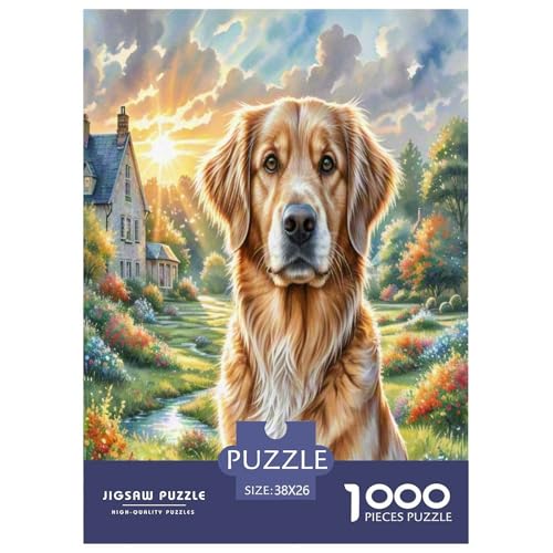 Bluthond Puzzle 1000-teilige Schwer Puzzle Spielzeug Lernspiel Impossible Herausforderung Spielzeug Für Erwachsene Kinder 38x26cm/1000pcs von UNRXJZLVM