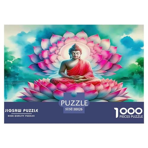 Buddha-Statue Puzzle 1000 Teile Schwer Puzzle Spielzeug Lernspiel Impossible Herausforderungsspielzeug Für Erwachsene Und Kinder Ab 14 Jahren 38x26cm/1000pcs Buddha-Statue Puzzle 1000 Teile Schwer Puzzle Spielzeug Lernspiel Impossible Herausforderungsspielzeug Für Erwachsene Und Kinder Ab 14 Jahren 38x26cm/1000pcs von UNRXJZLVM