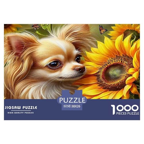 Chihuahua Puzzle 1000 Teile Schwer Puzzle Spielzeug Lernspiel Impossible Herausforderungsspielzeug Für Erwachsene Und Kinder Ab 12 Jahren 38x26cm/1000pcs Chihuahua Puzzle 1000 Teile Schwer Puzzle Spielzeug Lernspiel Impossible Herausforderungsspielzeug Für Erwachsene Und Kinder Ab 12 Jahren 38x26cm/1000pcs von UNRXJZLVM
