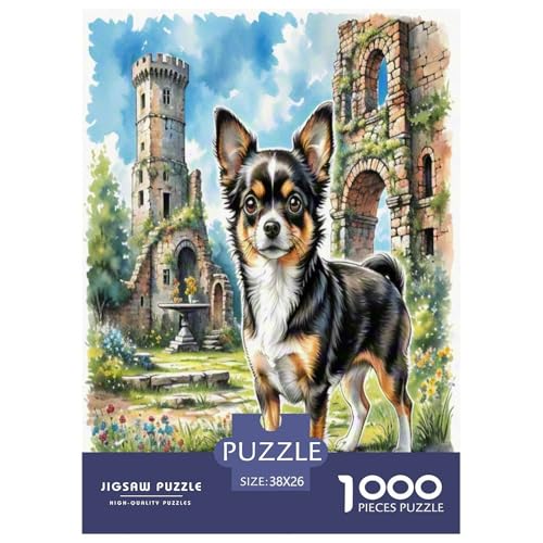 Chihuahua Puzzles 1000 Teile Schwer Puzzle Spielzeug Pädagogisches Spiel Impossible Herausforderungsspielzeug Für Erwachsene Und Kinder in Bewährter 38x26cm/1000pcs Chihuahua Puzzles 1000 Teile Schwer Puzzle Spielzeug Pädagogisches Spiel Impossible Herausforderungsspielzeug Für Erwachsene Und Kinder in Bewährter 38x26cm/1000pcs von UNRXJZLVM