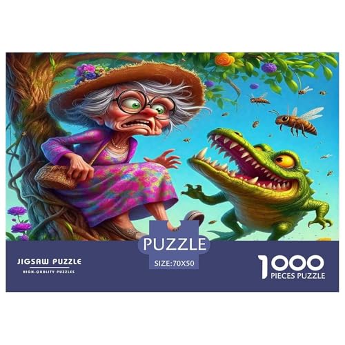 Cocodrilo Puzzle 1000 Teile Schwer Puzzle Spielzeug Lernspiel Impossible Herausforderungsspielzeug Für Erwachsene Und Kinder Ab 12 Jahren 70x50cm/1000pcs Cocodrilo Puzzle 1000 Teile Schwer Puzzle Spielzeug Lernspiel Impossible Herausforderungsspielzeug Für Erwachsene Und Kinder Ab 12 Jahren 70x50cm/1000pcs von UNRXJZLVM