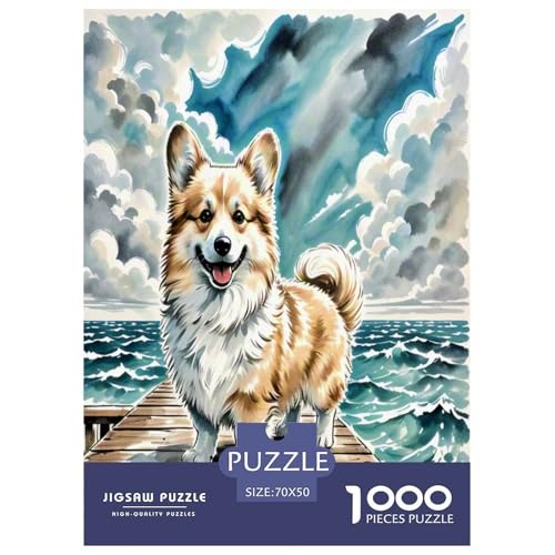 Corgidoodle Puzzle 1000 Teile Schwer Puzzle Spielzeug Pädagogisches Spiel Impossible Herausforderung Spielzeug Für Erwachsene Und Kinder in Bewährter 70x50cm/1000pcs Corgidoodle Puzzle 1000 Teile Schwer Puzzle Spielzeug Pädagogisches Spiel Impossible Herausforderung Spielzeug Für Erwachsene Und Kinder in Bewährter 70x50cm/1000pcs von UNRXJZLVM