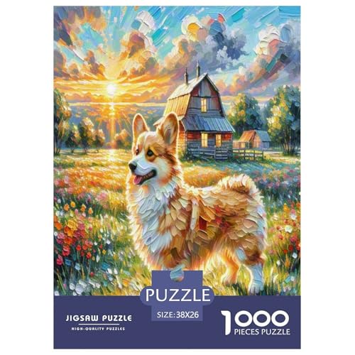 Corgidoodle Puzzle 1000-teilige Schwer Puzzle Spielzeug Lernspiel Impossible Herausforderungsspielzeug Für Erwachsene Und Kinder Ab 14 Jahren 38x26cm/1000pcs Corgidoodle Puzzle 1000-teilige Schwer Puzzle Spielzeug Lernspiel Impossible Herausforderungsspielzeug Für Erwachsene Und Kinder Ab 14 Jahren 38x26cm/1000pcs von UNRXJZLVM