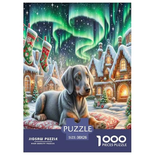 Dachshund Puzzles 1000 Teile Schwer Puzzle Spielzeug Lernspiel Impossible Herausforderungsspielzeug Für Erwachsene Und Kinder Ab 12 Jahren 38x26cm/1000pcs Dachshund Puzzles 1000 Teile Schwer Puzzle Spielzeug Lernspiel Impossible Herausforderungsspielzeug Für Erwachsene Und Kinder Ab 12 Jahren 38x26cm/1000pcs von UNRXJZLVM