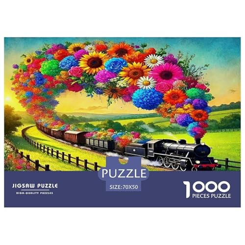 Dampfzug Puzzle 1000-teilige Schwer Puzzle Spielzeug Lernspiel Impossible Herausforderungsspielzeug Für Erwachsene Und Kinder Ab 14 Jahren 70x50cm/1000pcs Dampfzug Puzzle 1000-teilige Schwer Puzzle Spielzeug Lernspiel Impossible Herausforderungsspielzeug Für Erwachsene Und Kinder Ab 14 Jahren 70x50cm/1000pcs von UNRXJZLVM
