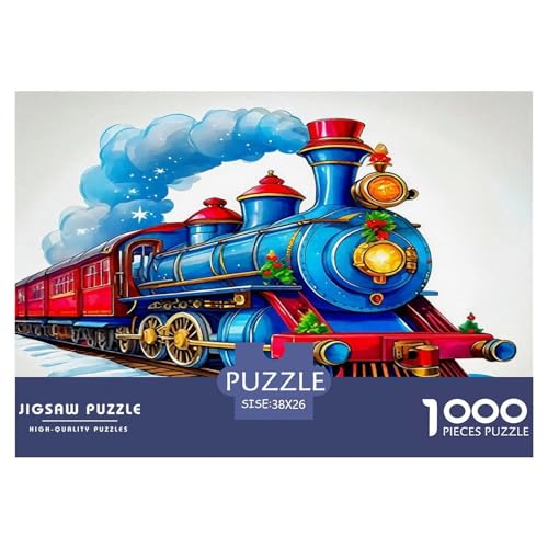 Dampfzug Puzzles 1000 Teile Schwer Puzzle Spielzeug Lernspiel Impossible Herausforderung Spielzeug Für Erwachsene Kinder 38x26cm/1000pcs Dampfzug Puzzles 1000 Teile Schwer Puzzle Spielzeug Lernspiel Impossible Herausforderung Spielzeug Für Erwachsene Kinder 38x26cm/1000pcs von UNRXJZLVM