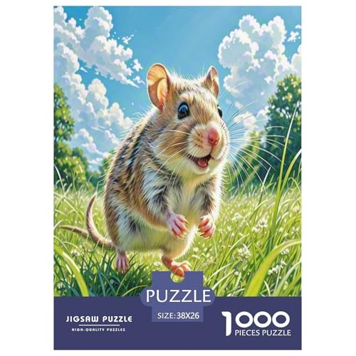 Degus Puzzle 1000-teilige Schwer Puzzle Spielzeug Pädagogisches Spiel Impossible Herausforderung Spielzeug Für Erwachsene Und Kinder in Bewährter 38x26cm/1000pcs von UNRXJZLVM