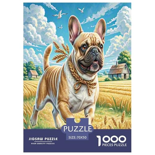 Der Cairn Terrier Puzzle 1000 Teile Schwer Puzzle Spielzeug Lernspiel Impossible Herausforderungsspielzeug Für Erwachsene Und Kinder in Bewährter 70x50cm/1000pcs von UNRXJZLVM