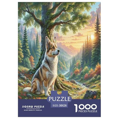 Der Cairn Terrier Puzzle 1000-teilige Schwer Puzzle Spielzeug Pädagogisches Spiel Impossible Herausforderung Spielzeug Für Erwachsene Kinder 38x26cm/1000pcs von UNRXJZLVM