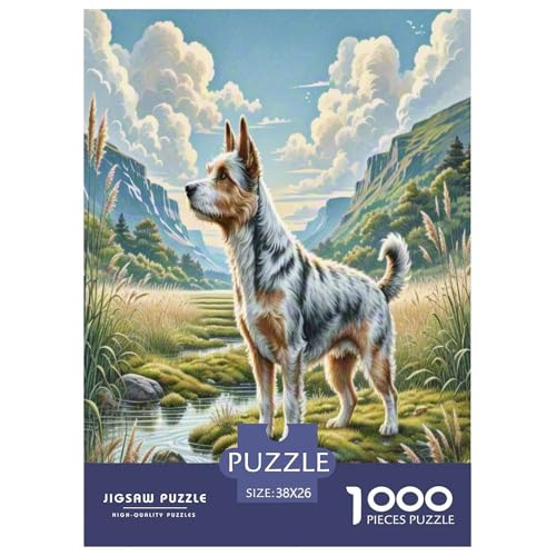 Der Dandie Dinmont Terrier Puzzles 1000 Teile Schwer Puzzle Spielzeug Pädagogisches Spiel Impossible Herausforderungsspielzeug Für Erwachsene Kinder 38x26cm/1000pcs Der Dandie Dinmont Terrier Puzzles 1000 Teile Schwer Puzzle Spielzeug Pädagogisches Spiel Impossible Herausforderungsspielzeug Für Erwachsene Kinder 38x26cm/1000pcs von UNRXJZLVM