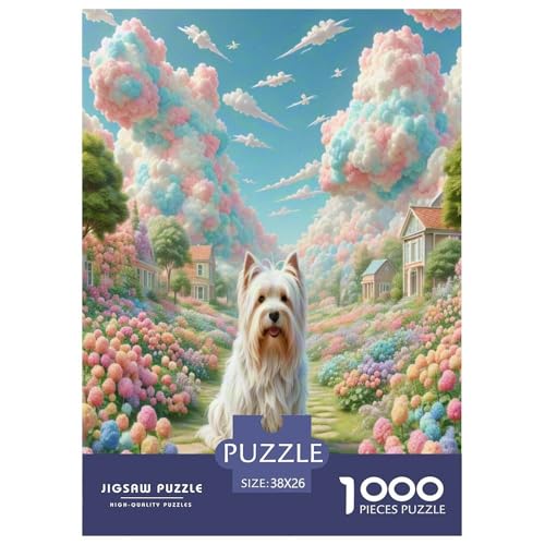 Der Dichtungyham Terrier Puzzles 1000 Teile Schwer Puzzle Spielzeug Pädagogisches Spiel Impossible Herausforderungsspielzeug Für Erwachsene Kinder 38x26cm/1000pcs Der Dichtungyham Terrier Puzzles 1000 Teile Schwer Puzzle Spielzeug Pädagogisches Spiel Impossible Herausforderungsspielzeug Für Erwachsene Kinder 38x26cm/1000pcs von UNRXJZLVM