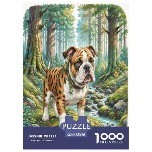 Der Staffordshire Bull Terrier Puzzles 1000 Teile Schwer Puzzle Spielzeug Lernspiel Impossible Herausforderungsspielzeug Für Erwachsene Und Kinder Ab 14 Jahren 38x26cm/1000pcs Der Staffordshire Bull Terrier Puzzles 1000 Teile Schwer Puzzle Spielzeug Lernspiel Impossible Herausforderungsspielzeug Für Erwachsene Und Kinder Ab 14 Jahren 38x26cm/1000pcs von UNRXJZLVM