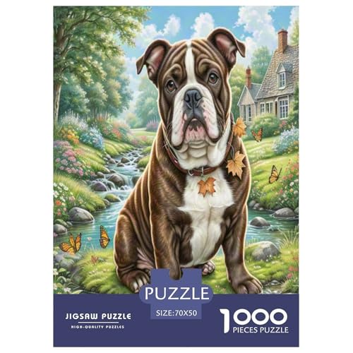 Der Staffordshire Bull Terrier Puzzles 1000 Teile Schwer Puzzle Spielzeug Pädagogisches Spiel Impossible Herausforderung Spielzeug Für Erwachsene Und Kinder Ab 14 Jahren 70x50cm/1000pcs Der Staffordshire Bull Terrier Puzzles 1000 Teile Schwer Puzzle Spielzeug Pädagogisches Spiel Impossible Herausforderung Spielzeug Für Erwachsene Und Kinder Ab 14 Jahren 70x50cm/1000pcs von UNRXJZLVM