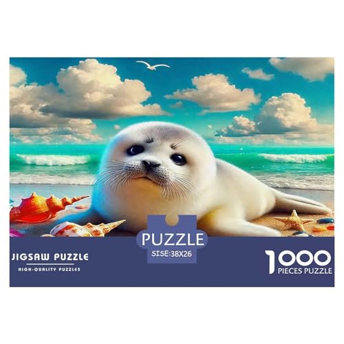 Dichtung Puzzles 1000 Teile Schwer Puzzle Spielzeug Lernspiel Impossible Herausforderungsspielzeug Für Erwachsene Kinder 38x26cm/1000pcs von UNRXJZLVM