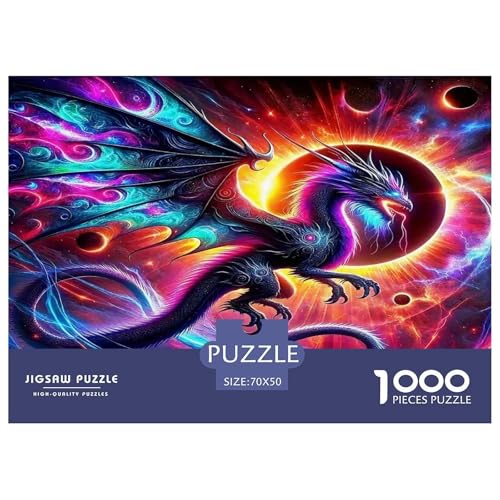 Drachen Puzzle 1000-teilige Schwer Puzzle Spielzeug Lernspiel Impossible Herausforderung Spielzeug Für Erwachsene Und Kinder Ab 12 Jahren 70x50cm/1000pcs Drachen Puzzle 1000-teilige Schwer Puzzle Spielzeug Lernspiel Impossible Herausforderung Spielzeug Für Erwachsene Und Kinder Ab 12 Jahren 70x50cm/1000pcs von UNRXJZLVM