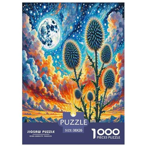 Echinops Sphaerocephalus Puzzle 1000 Teile Schwer Puzzle Spielzeug Pädagogisches Spiel Impossible Herausforderungsspielzeug Für Erwachsene Kinder 38x26cm/1000pcs Echinops Sphaerocephalus Puzzle 1000 Teile Schwer Puzzle Spielzeug Pädagogisches Spiel Impossible Herausforderungsspielzeug Für Erwachsene Kinder 38x26cm/1000pcs von UNRXJZLVM